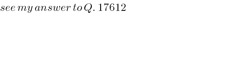 see my answer to Q. 17612  
